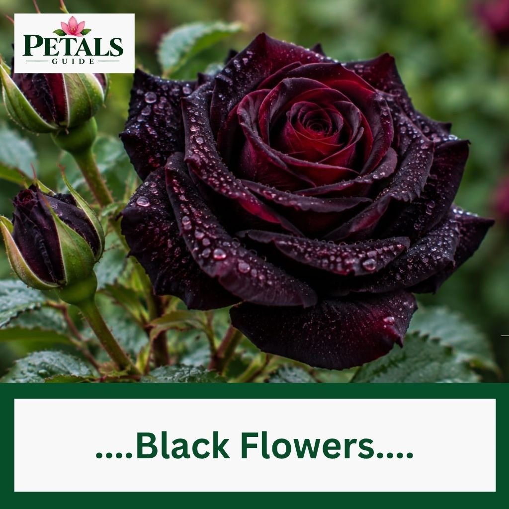 Beautiful Black Flowers