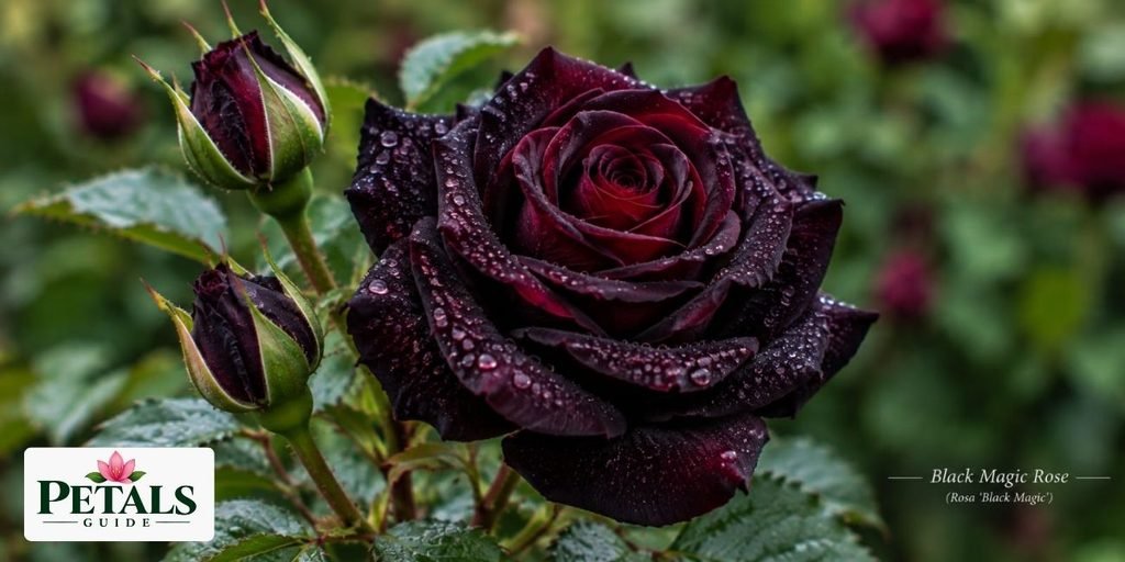 Black Magic Rose- beautiful black flowers