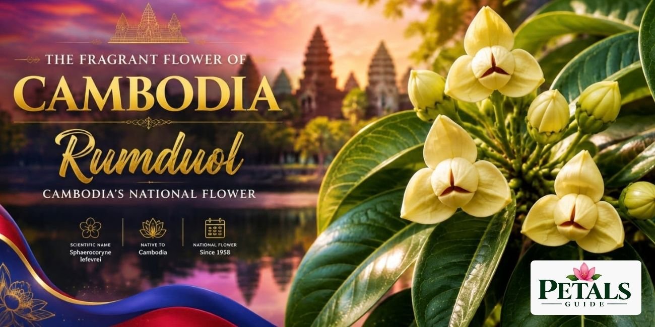 Cambodia National Flower: The Romduol