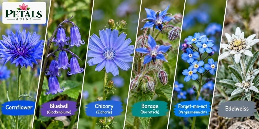 Cornflower vs Other German Flowers