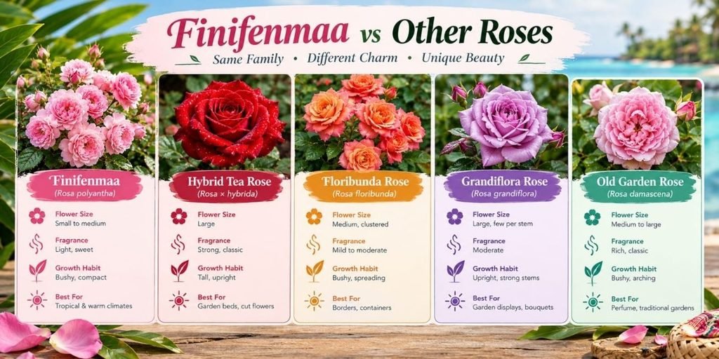 Finifenmaa Different From Other Roses