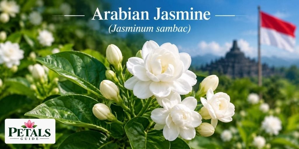 Indonesian National Flower - Arabian Jasmine