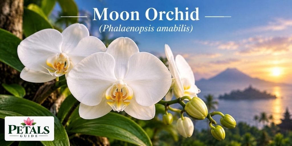 Indonesian National Flower - Moon Orchid