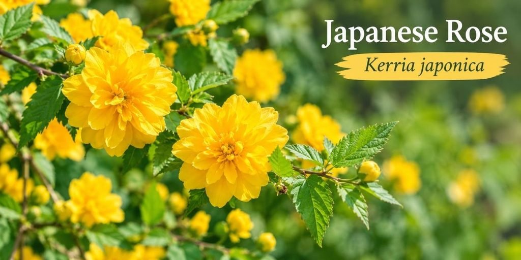 Japanese Rose — Kerria japonica