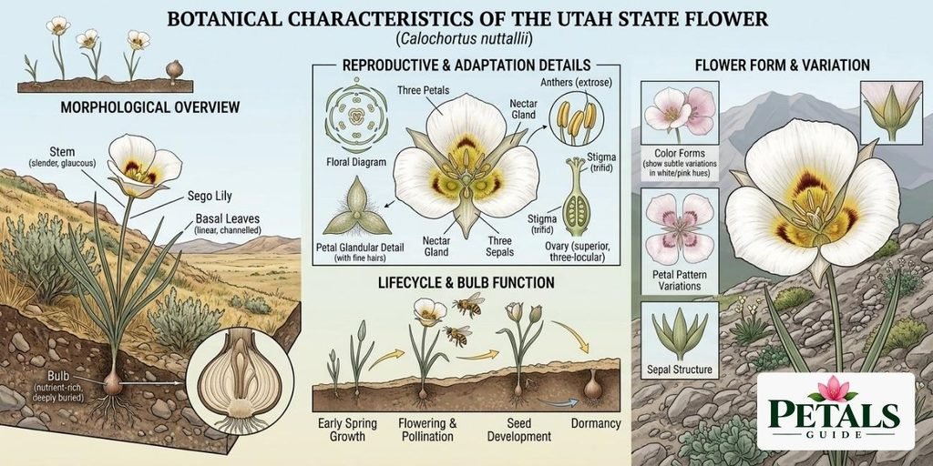 Botanical Characteristics of the Utah State Flower