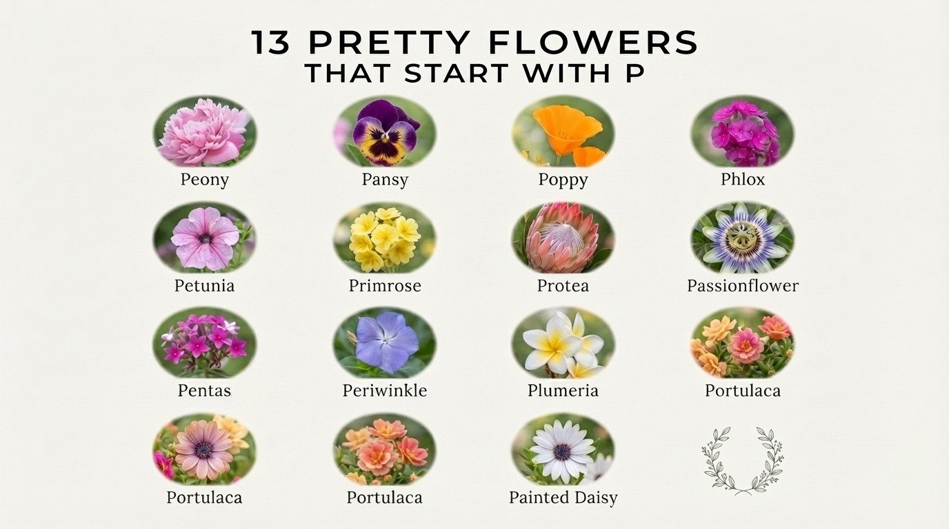 Flowers That Start With P