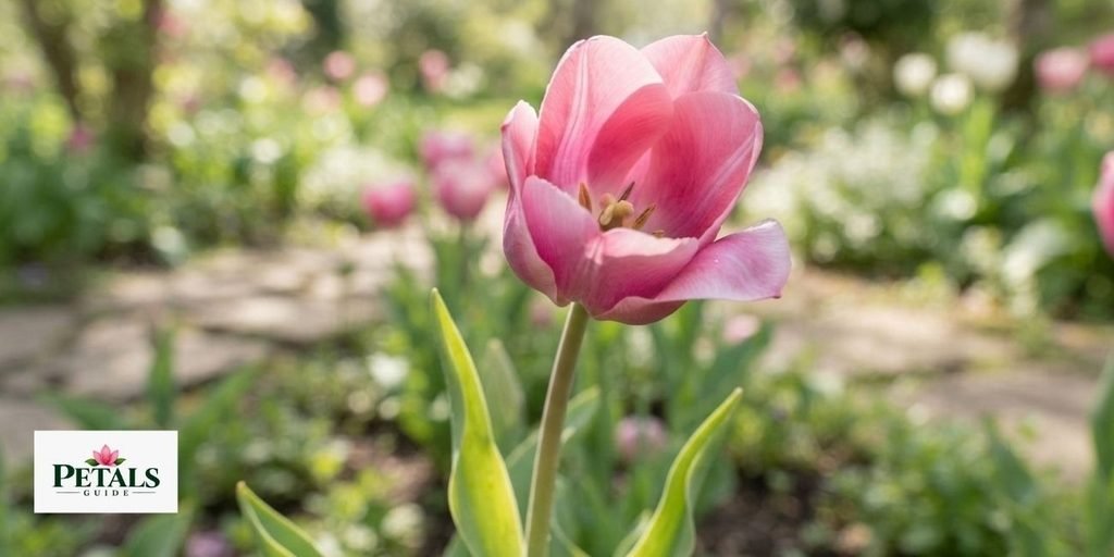 Pink tulips