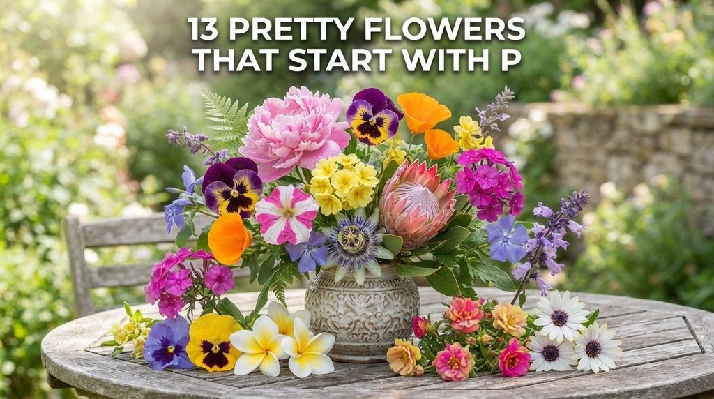 Pretty Flowers That Start With P