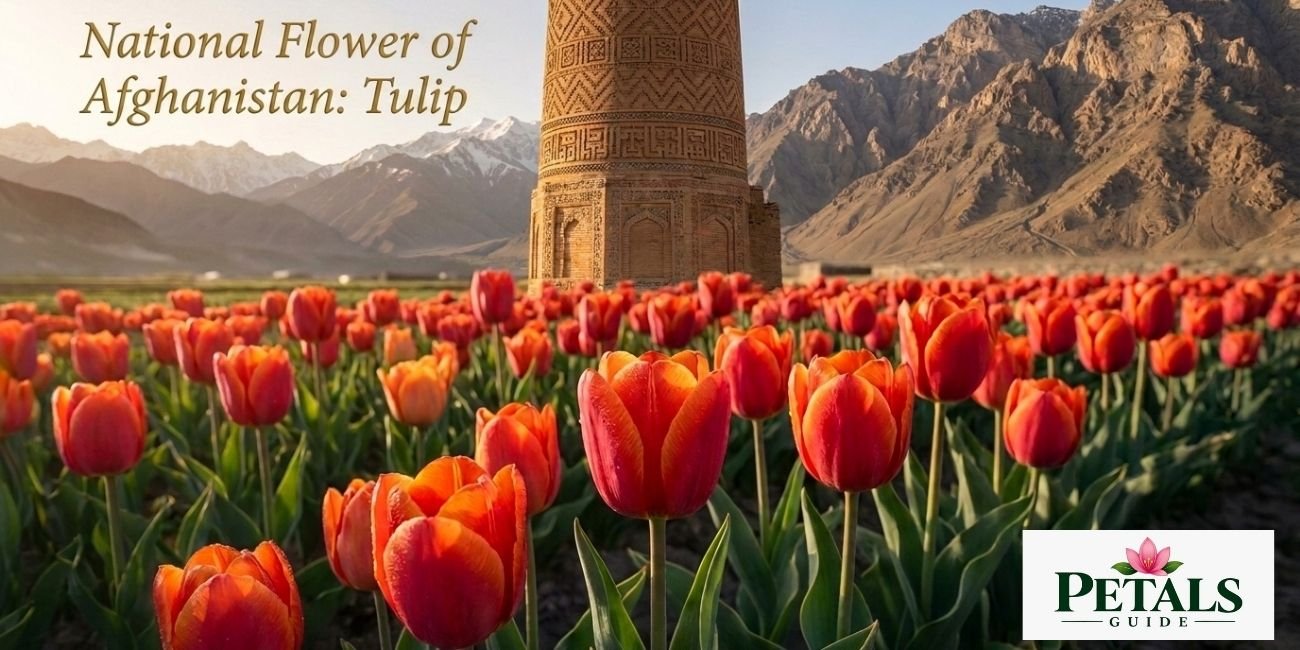 Afghanistan national flower